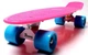 Скейтборд Пенни борд Penny Board 22" Crimson Малиновый Матовые колеса - изображение 2
