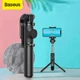 Трипод монопод беспроводной Baseus Lovely Uniaxial Bluetooth Folding Stand Selfie Gimbal Stabilizer селфи палка с функцией стабилизатора (BUG1) - зображення 3