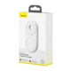 Бездротове зарядний пристрій Baseus Planet 2in1 cable Winder+Wireless Charger (Wireless Charging Quick Charger 12V/2A + USB Type-C 3A 1m) White (WXPL-B02) - зображення 9