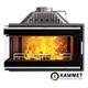 Каминная топка KAWMET W16 с левым стеклом, без рамы - 14,7 кВт - изображение 1