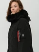Парка жіноча зимова Airboss N-5B Tardis WL Black (733447691080) - зображення 5