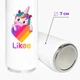 Термобанка Лайк Единорог (Likee Unicorn) 500 мл (31091-1597) термокружка термос из нержавеющей стали с трубочкой - изображение 6