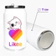 Термобанка Лайк Котик (Likee Cat) 350 мл (31091-1595) термокружка термос из нержавеющей стали с трубочкой - изображение 6