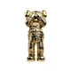 Дизайнерская игровая фигура Кавс Kaws Holiday Space Figure gold 30cм - изображение 1