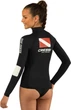 Реглан Cressi Sub Rash Guard Long Sleeve Lady черный Черный L - изображение 2