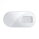 Бездротовий зарядний пристрій Baseus Simple Pro Edition 2-in-1 15W White (WXJK-C02) - зображення 1