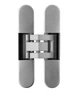 Скрытая 3D петля OTLAV Invisacta IN235 120х23мм, нейлоновый корпус, матовый хром с колпачками (IN235120V704) - изображение 1