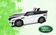 Кровать машина Viorina Deko RangeRover Премиум с подъемным механизмом 180х80 Белый - изображение 1
