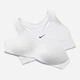 Спортивный топ женский Nike W Nk Df Swsh 1Pp Bra BV3636-100 M Белый (193655465772) - изображение 6