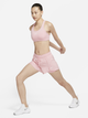 Спортивный топ женский Nike W Nk Df Swsh 1Pp Bra BV3636-630 L Светло-розовый (194502499407) - изображение 5