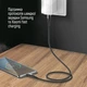 Кабель ColorWay USB Type-C - USB Type-C (M/M), PD Fast Charging, 3 А, 65 W, 1 м, Grey (CW-CBPDCC040-GR) - изображение 5