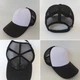 Кепка Lider Rapper тракер сетка Cap One Size 55-60 Черно-Белая - изображение 2