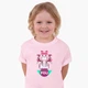 Детская футболка Робокар Поли (Robocar Poli) (25186-1621) 146-152 см Хлопок Розовый - изображение 4