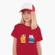 Детская футболка Амонг Ас Время приключений Фин и Джейк пес (Among Us Adventure Time Finn & Jake the dog) (25186-2414) 146-152 см Хлопок Красный - изображение 2