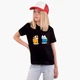 Дитяча футболка Амонг Ас Час Пригод Фінн і Джейк пес (Among Us Adventure Time Finn & Jake the dog) (25186-2414) 146-152 см Бавовна Чорний - зображення 2