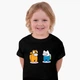 Дитяча футболка Амонг Ас Час Пригод Фінн і Джейк пес (Among Us Adventure Time Finn & Jake the dog) (25186-2414) 146-152 см Бавовна Чорний - зображення 4