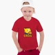 Детская футболка Бравл Старс Ворон желтый (Brawl Stars Crow yellow) (25186-1028) 158-164 см Хлопок Красный - изображение 2