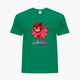 Детская футболка Герои в масках (PJ Masks) (25186-1615) 104-110 см Хлопок Зеленый - изображение 1