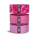 Набір тканинних еспандерів для фітнесу Sports Research Sweet Sweat Hip Bands Pink (3 шт) - зображення 1