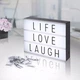 Ночник лайтбокс Light Box с буквами (F123657) - изображение 6