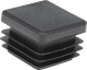 Заглушка для квадратної труби 50x50 000-5050 - изображение 1