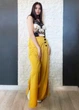 Брюки Sweet orange горчичный S 18-15029 - изображение 5