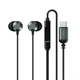 Навушники Remax Metal Wired Earphone Type-C для Xiaomi|Huawei|Samsung grey - зображення 1