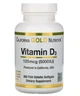 Витамин D3 California Gold Nutrition 5000 МЕ 360 капсул (898220010660) - изображение 1