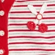 Костюм : Туника и шорты Losan Mc baby girls (018800004/579) Красный M3-62 см - изображение 3