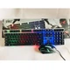 Игровая клавиатура и мышь с подсветкой UKC M-416 LED Gaming Keyboard - комплект проводная клавиатура + мышь - изображение 9