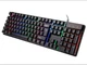 Клавиатура UKC HK-6300 TZ + мышка - игровой комплект проводная клавиатура для ПК с цветной RGB подсветкой - изображение 6