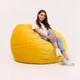 Крісло мішок LAVBAG SanchoBAG, розмір S (Дитячий) Жовтий - зображення 5