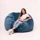 Крісло мішок LAVBAG SanchoBAG, розмір M (Універсальний) Бронзовий - зображення 6
