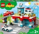 Zestaw klocków LEGO DUPLO Garaż i myjnia samochodowa 112 elementów (10948) - obraz 1