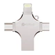 Флеш память COTEetCI U70 Four Interface USB Flash Disk USB 3.0 256Gb (CS8836-256) - изображение 1