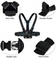 Крепление на грудь для GoPro, Xiaomi, SJCam, Eken + держатель с винтом Alitek Chest Mount (68009) - изображение 4