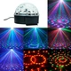 Диско-куля світлодіодний Supretto Led Magic Ball Bluetooth світломузика з Блютузом - зображення 1