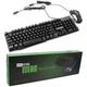 Клавиатура Gaming PETRA MK1 + мышка - игровой комплект проводная клавиатура c LED подсветкой и мышкой - изображение 4