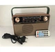 Радиоприемник Kemai Retro MD-505BT аккумуляторный с пультом Bluetooth Светлое дерево - изображение 9