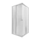 Душова кабіна Qtap Presto WHI1099SP5 90х90, скло Pear 5 мм, без піддона - зображення 1
