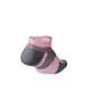 Компрессионные спортивные короткие носки 2XU, Vectr Cushion, M (38-42), бледно-розовый/серый - изображение 2
