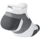 Компресійні спортивні короткі шкарпетки 2XU, Vectr Light Cushion, M (38-42), білий/сірий - зображення 2
