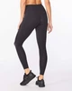 Женские компрессионные тайтсы 2XU, Hi-Rise Compression Tights, XS, черный/черный - изображение 2
