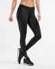 Женские компрессионные тайтсы 2XU, Accel Comp Tights with Storage, S, черный/принт на голени - изображение 3