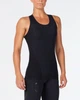 Женская компрессионная майка 2XU, MCS Cros Training Comp S/L Top, L, черный/золотой логотип - изображение 2