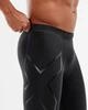Мужские компрессионные тайтсы 2XU, Core Compression Tights, XLT, черный/черный логотип - изображение 6