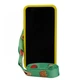 Чехол для Apple iPhone 11 Phenix-Color 3D силиконовый с карманом на шнурке Yellow/Pineapple - изображение 3