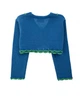 Болеро FOQUE Bebe (1362) Синий M12-80 см - изображение 2