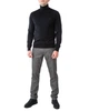 Водолазка чоловіча TRUSSARDI JEANS (52M00345-OF000543-K299/20-21) Чорний L - изображение 2