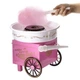 Домашній апарат машинка для приготування солодкої вати будинку COTTON CANDY MAKER на колесах CARNIVAL TRG-8128 - зображення 1